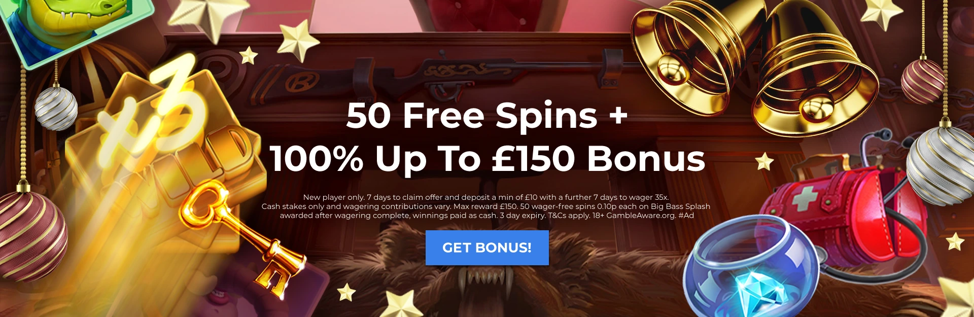 Bet €10 Get €40